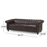 Christopher Knight Home Norma Sofas, Brown, Dark Brown Christopher Knight Home