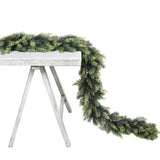 Artiflr 6 Feet Artificial Christmas Pine Garland, Winter Greenery Garland for Holiday Season Mantel Fireplace Table Runner Centerpiece Decoration Artiflr