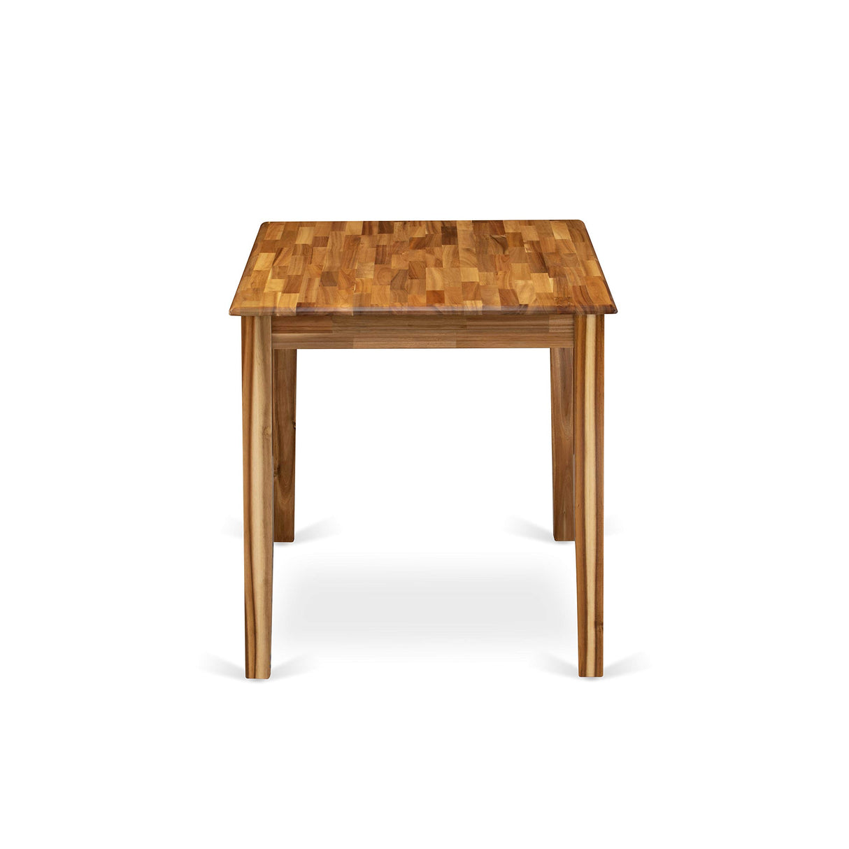 East West Furniture YAT-AWA-T Yarmouth Rectangle Modern Dining Table, 30x48 Inch, Walnut East West Furniture