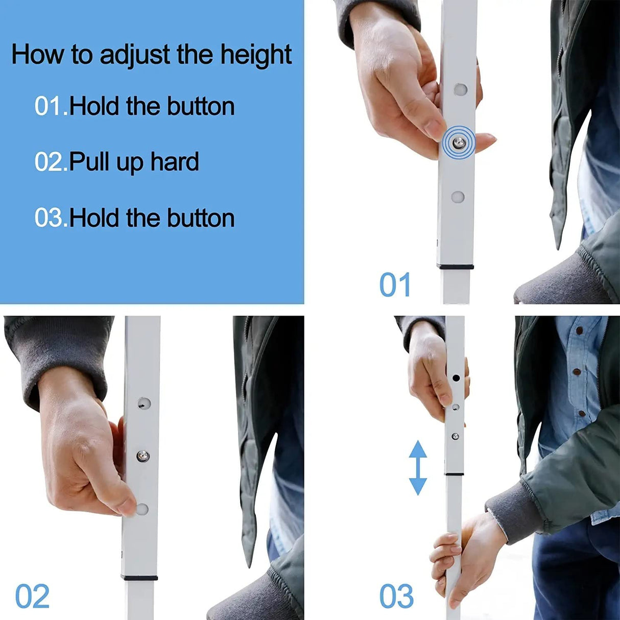 ZENY 10x10 Pop Up Canopy Tent Easy Set-up Outdoor Patio Canopy Adjustable Straight Leg Heights Instant Shelter with Wheeled Bag, Ropes ZENY