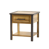 Christopher Knight Home Luna Acacia Wood One Drawer End Table, Natural Stain Christopher Knight Home