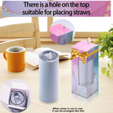 merrisport 12PCS Tumblers Gift Boxes with Ribbon,Sublimation Tumbler Boxes for Packaging 20oz Skinny Straight Tumbler Cup, Birthday Presents Christmas Gift New Year Gift merrisport