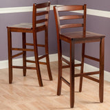 Winsome 29-Inch Bar Ladder Back Stool, Set of 2 Winsome