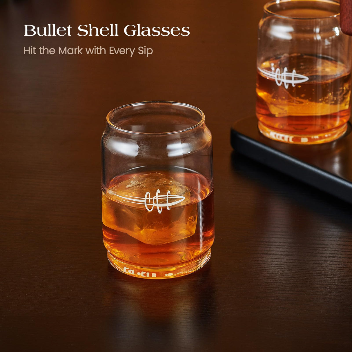 Gifts for Men Dad, Kollea Gun Whiskey Decanter Set-Limited Edition, Liquor Decanter with Bullet Shot Glass, Cool Anniversary Birthday Gift for Him Husband, Military Present for Home Bar Drinking Kollea