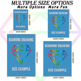 ZKOPAVS Diamond Painting Kits Purple Dream Catchers and Butterflies Full Drill Paint with Crystal Rhinestone Cross Stitch for Home Office Wall Crafts Decor 8x12 Inch ZKOPAVS