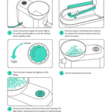 SINBAISHUNYYT The Za Machine, Lorivu Automatic Roller, Electric Pre Roll Machine, Electric Joint Weed Roller, Automatic Cone Loader Filler(Gold) SINBAISHUNYYT