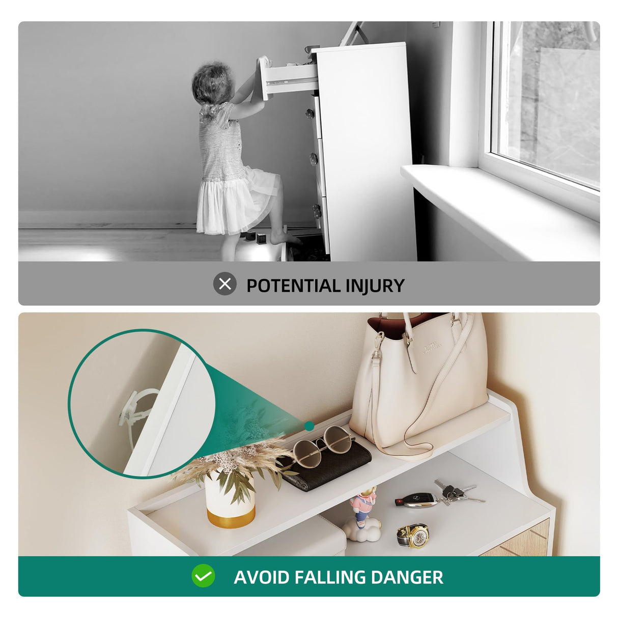 YITAHOME Shoe Cabinet with Doors, 5-Tier Shoe Storage Cabinet with Open Shelves, Large Capacity Wooden Shoes Rack Organizer with Pine Wood Legs for Entryway/Hallway/Closet, White YITAHOME