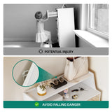 YITAHOME Shoe Cabinet with Doors, 5-Tier Shoe Storage Cabinet with Open Shelves, Large Capacity Wooden Shoes Rack Organizer with Pine Wood Legs for Entryway/Hallway/Closet, White YITAHOME