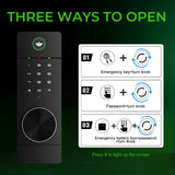 MyVoice 53" In-Wall Gun Safe Between Studs, Dual Alarm System Hidden Rifle Safe with Electronic Touchscreen Lock, 19-Gauge Steel for Concealed Firearm Storage, Silent Mode Home Defense, Quick-Access MyVoice