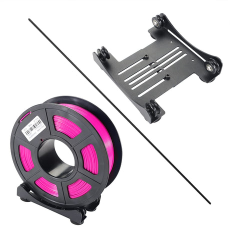 3D Printer Filament Spool Adjustable Holder: FYSETC New 3KG-Filament Spool Stand Wide with Range 23-116mm Mount Rack Bracket Universal Fits for TPU PLA ABS PETG Nylon 0.5-3KG 3D Printing Material FYSETC