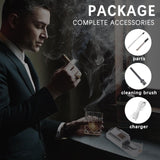 Cigarette Rolling Machine (silver) Electric Automatic Injector Tobacco Roller Maker Portable Generic