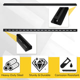 RDUIGT Garage Ceiling Bin Storage Racks,Overhead Garage Tote Storage Rack 48"x48",Heavy Duty Ceilin Tote Storage Rails Adjustable Garages Hanging Storage Racks System for Containers, Bins RDUIGT