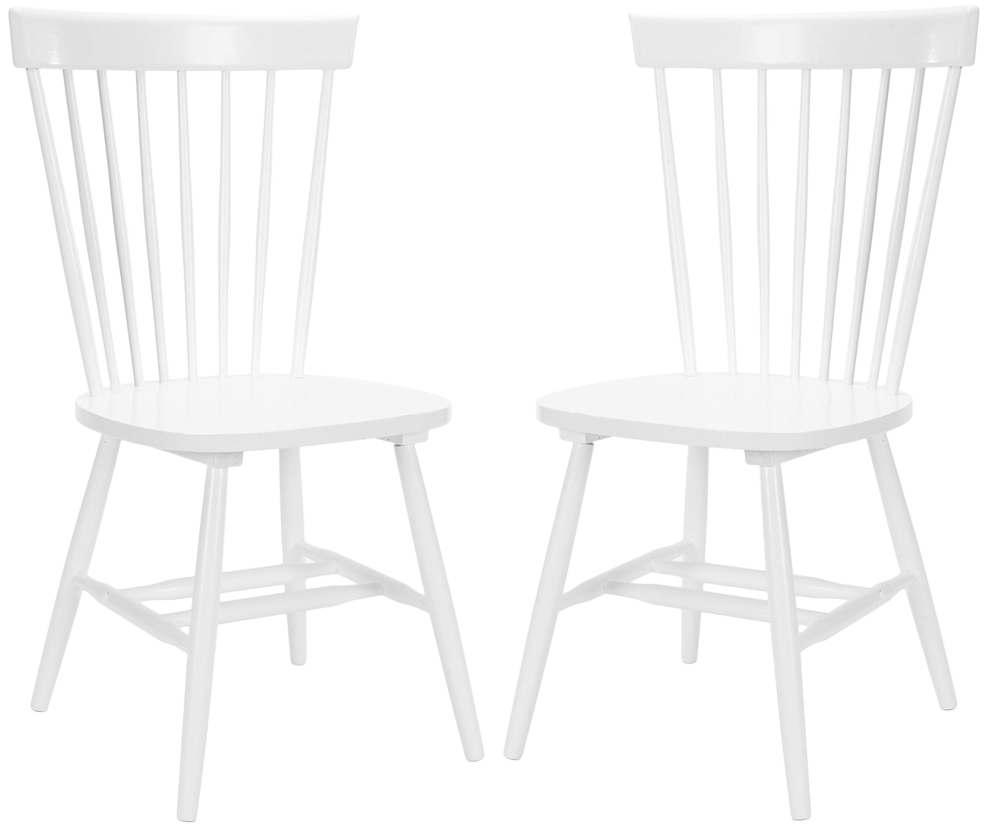 Safavieh Parker Parkse Side Chair, 0, White - WoodArtSupply