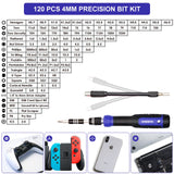 STREBITO Precision Screwdriver Set 191-Piece Multi-Bit Screwdriver 1/4 Inch Nut Driver Home Improvement Tool Electronic Repair Kit for Computer, iPhone, Laptop, PC, Cell Phone, PS4, Xbox, Nintendo STREBITO