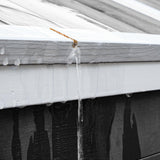 LZ LEISURE ZONE Chicken Coop with Chicken Run, Outdoor Hutch with Nesting Boxes, Wooden Walk-in Chicken House with Pull Out Trays, Garden Backyard Cage, Gray LZ LEISURE ZONE