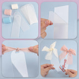 Framendino, 30 Pack 3 mm Acrylic Bookmark Blanks Sublimation Clear Bookmark with 30 Ribbon for DIY Crafts Framendino