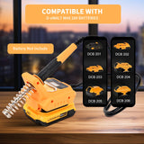 Cordless Soldering Iron for Dewalt 20V Max Battery,Digital LCD Display Soldering Station,Fast Heating Up Portable Soldering Iron for DIY, Appliance Repair,Wire Welding (Battery Not Included) LuckySlycyc