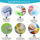 MTPGNW Lion White Cloud Diamond Painting Kits for Adult,5D DIY Blue Sky Diamond Art Painting Decoration Home Wall Decor Painting Kits Gifts for Women 16x24 INCH MTPGNW