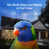 Smart Bird Feeder with Camera - Solar Powered Wireless Video Bird Cam Live 4MP 2.5K Full HD Two-Way Audio APP Control Instant Notification AI TREEBIRDY