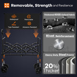 Originsure Collapsible Wagon Cart Foldable - Lightweight Portable Heavy Duty Folding Beach Wagons with Wheels - Outdoor Utility Carts for Grocery, Camping, Shopping, Sports, Garden with Large Capacity Originsure