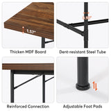 Tribesigns 6FT Conference Table, 70.8" W x 35.4" D Rectangle Meeting Seminar Table, Modern Training Table Boardroom Desk for Conference Room Tribesigns