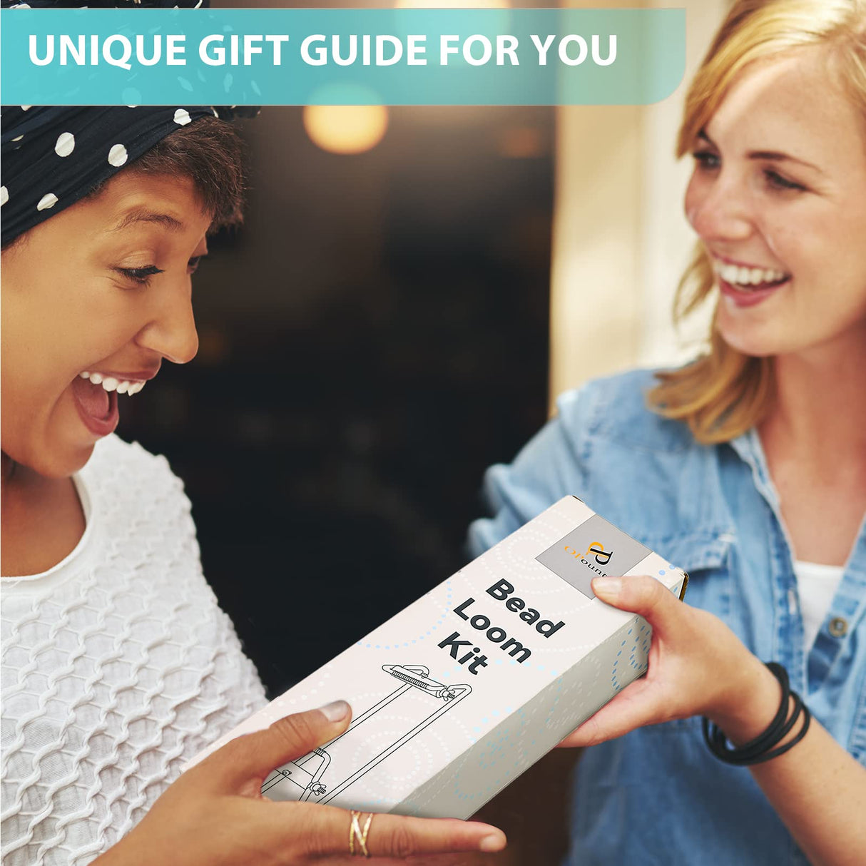 PP OPOUNT Bead Loom Kit, Beading Supplies with 9700 PCS Seed Beads, Tray, Scissors Making Accessories, Beading Loom Kits for Adults Jewelry Making Bracelets Belts PP OPOUNT