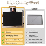 Rotating Puzzle Board 1500 Pieces - Adjustable Puzzle Table with Drawers & Dust Cover, 27x35 Inch Portable Wooden Jigsaw Board, Ergonomic Tilt for Adults, Gift for Mom Kids Wdmiya