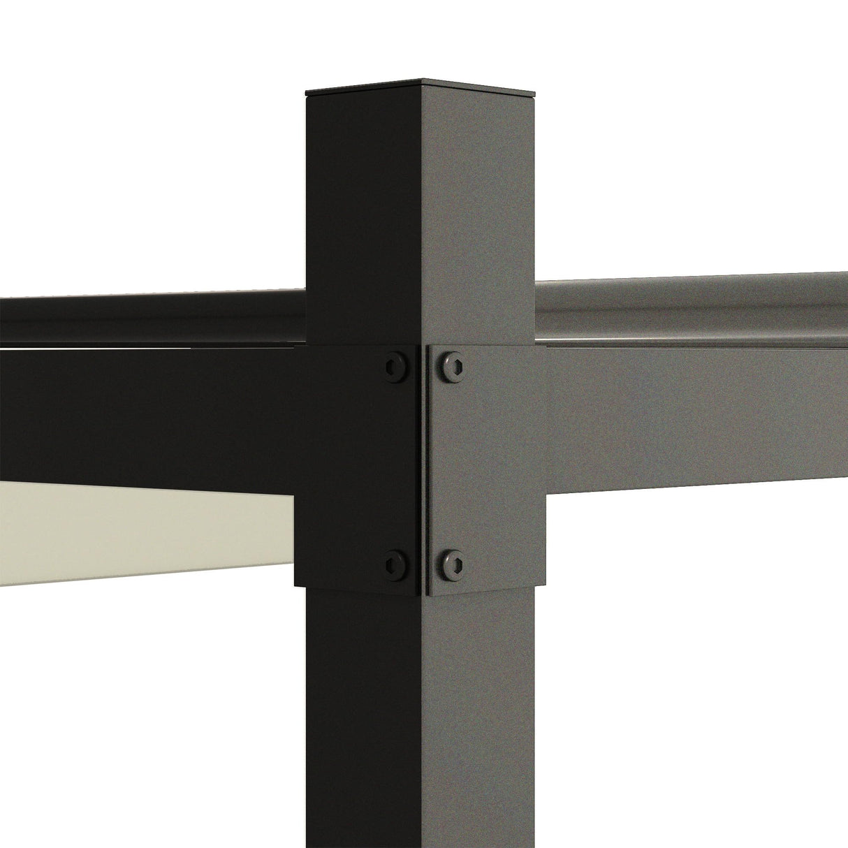 Outsunny 10' x 10' Retractable Pergola Canopy with Magnetic Fixture, UPF30+ Outdoor Patio Sun Shade Shelter, 3.1" Metal Column, for Patio, Garden, Backyard, Deck, Cream White Outsunny