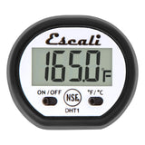 Escali Digital Display Kitchen Thermometer, Target Cooking for Meat, Anti Roll Design Extend Probe Holder NSF Certified Escali