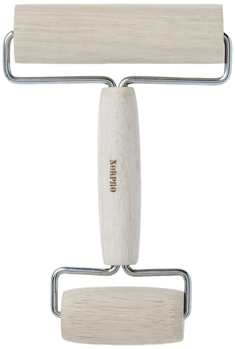 Norpro Wood Pastry/Pizza Roller 4in/10cm Norpro
