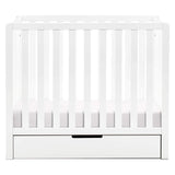 Carter's by DaVinci Colby 4-in-1 Convertible Mini Crib with Trundle Drawer in White, Greenguard Gold Certified, Undercrib Storage DaVinci