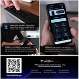 VAULTEK Slider Series Rugged Smart Handgun Safe Quick Auto-Open Sliding Door Pistol Safe with Rechargeable Li-ion Battery (Biometric + ViSN WiFi) VAULTEK