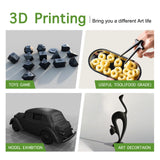 YXPOLYER PLA Plus Filament Food-Grade pla+ PLA Plus 3D Printing Filament 1.75 mm 1kg 2.2lbs with Reusable PC Spool, Modified 3D Printer Filament for Most FDM 3D Printers yxpolyer