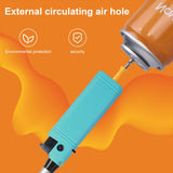 Navpeak Mini Candle Lighter Multipurpose Lighter Utility Lighter with Extended Wand Handy Refillable for Kitchen Fireplace Pilot Light DIY BBQ Grill Stove 5 Pack (Butane Included) Navpeak