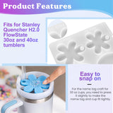 LET'S RESIN Name Plates Resin Molds, 16 Cavities 2Pcs Silicone Name Tag Resin Molds for Tumbler Cup Lid, Epoxy Resin Molds for Stanley Cups, Keychain, Resin Art LET'S RESIN