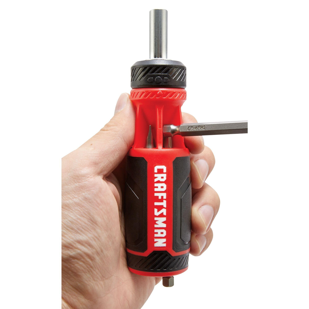 CRAFTSMAN Ratcheting Screwdriver, Push-n-Pick Set, 7 Piece (CMHT68131) CRAFTSMAN