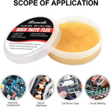 2 Jar Solder Flux, Flux for Soldering, Rosin Soldering Flux Paste for Lead-Free Electronics Soldering and Soldering DIY (1.2oz/35g in a Jar) Romeda