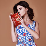 Frienda 8 Pieces Sublimation Blank Cosmetic Bags Set Including DIY Heat Transfer Makeup Bags with Zipper, Keychains, Tassels, Jump Rings for DIY Crafts Back to School Present Frienda