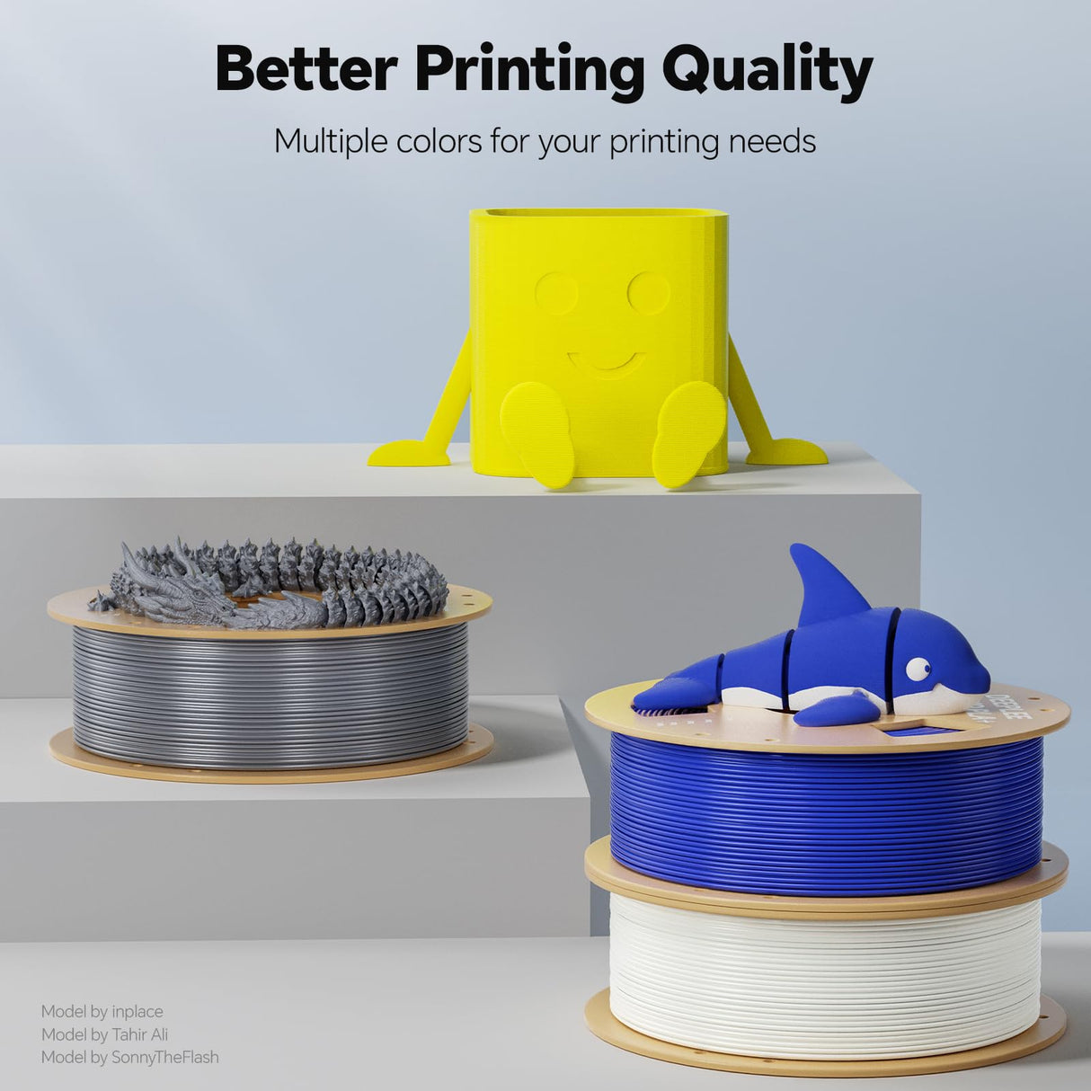 DEEPLEE Rapid PLA Plus Filament 1.75mm, High Speed 3D Printer Filament Up to 600mm/s, PLA+ Filament Dimensional Accuracy +/- 0.02 mm Fits Most FDM 3D Printer, Cardboard Spool Black 1kg Deeplee