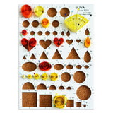 JUYA Paper Quilling Kits with 30 Colors 600 Strips and 8 Tools (Paper Width:3mm, Blue Tools) JUYA