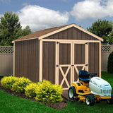 Best Barns Danbury 8' X 12' Wood Shed Kit Best Barns Inc.