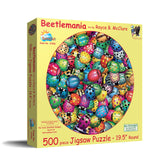 SUNSOUT INC - Beetles Round Mania - 500 pc Jigsaw Puzzle by Artist: Royce B. Mcclure - Finished Size 19.5" - MPN# 31066 SunsOut