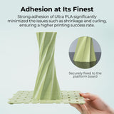 Cregrant3D Soleyin Filament 1.75mm Ultra PLA Filament for 3D Printing High Speed 30-300mm/s Accuracy +/- 0.02mm, 1kg Spool (2.2lbs), Fit Most FDM 3D Printer, Soleyin by Creality Filament, PLA White Cregrant3D