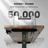 SIAGO Electric Standing Desk Adjustable - 48 x 24 Inch Sit Stand up Desk with Cable Management - 3 Memory Preset Adjustable Height Desk Computer Home Office Desk SIAGO