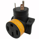 Parkworld 885378C EV Charging Adapter NEMA TT-30P to 14-50R (ONLY for EV or Tesla use, NOT for RV) (One Piece Compact Adapter) Parkworld