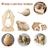 Olerqzer Wood Carving Kit,35-in-1 Wood Whittling Kit for Beginners,Wood Carving Knife Set Whittling Knife Wood Carving Knives Carving Tools with Large Storage Tool Bag(35PCS) Olerqzer