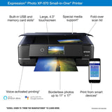 Epson Expression Photo XP-970 Wireless Color Photo Printer with Scanner and Copier, Black Epson