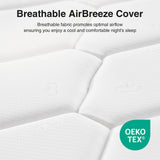 Novilla 8 inch Full Size Mattress, Foam and Spring Hybrid Full Mattress with Adaptive Foam for Pressure Relieving & Breathable Comfort, CertiPUR-US Certified-Ideal for Youth & Guest Rooms Novilla