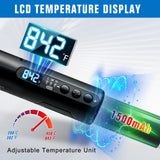 YesRight Soldering Iron Kit, Portable Soldering Gun with LED Digital Display, 392-842°F Adjustable Temperature Cordless Soldering Iron Pen Tool with 3 Soldering Tips for Precision Repair DIY YesRight