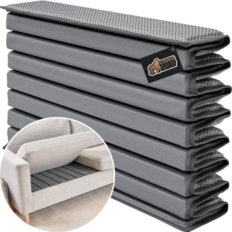 Gorilla Grip Heavy Duty Couch Cushion Support Board to Fix Sagging Sofas, 21.5"x70" Sofa, Thick Plywood Boards Add Strong Seat Supports, Stays in Place, Replacement Stuffing Under Couches, Gray Gorilla Grip